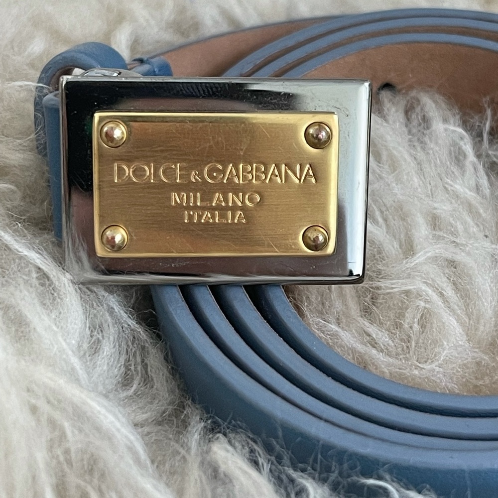 Dolce & Gabanna thin belt